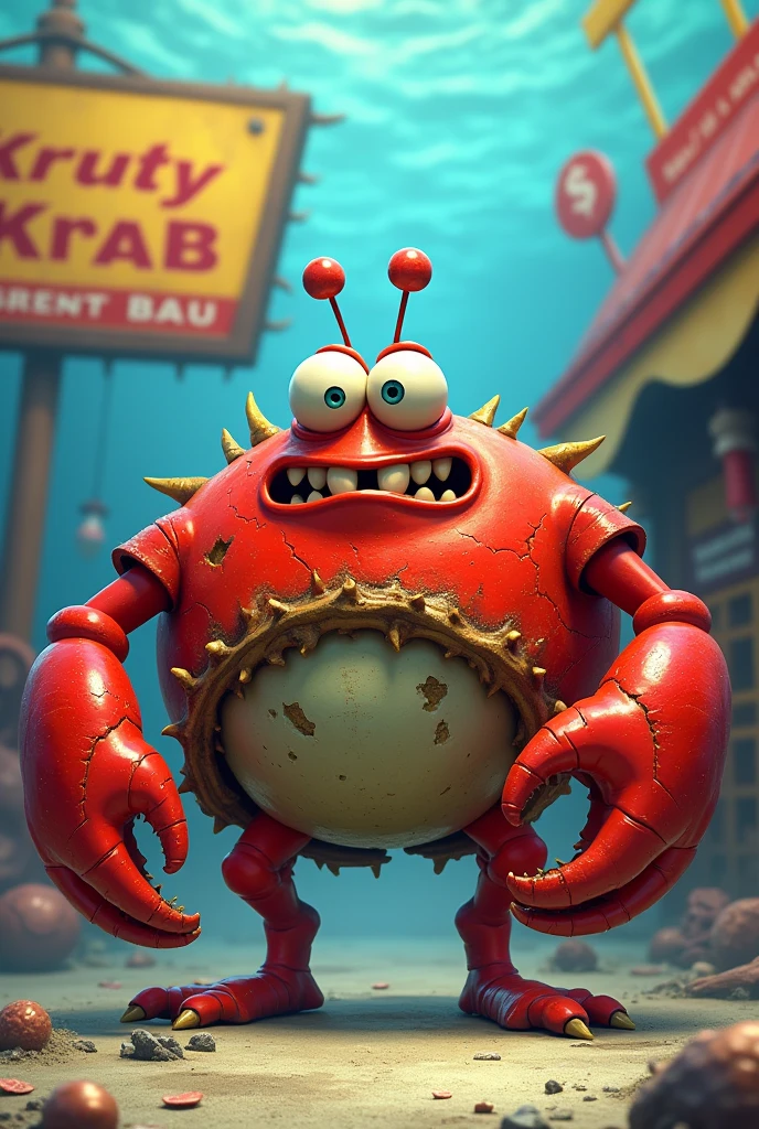 Mr. Krabs in SpongeBob