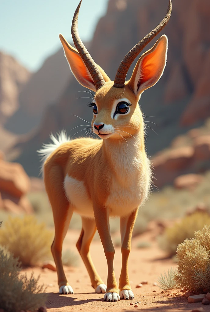 Jackalope rabbit 