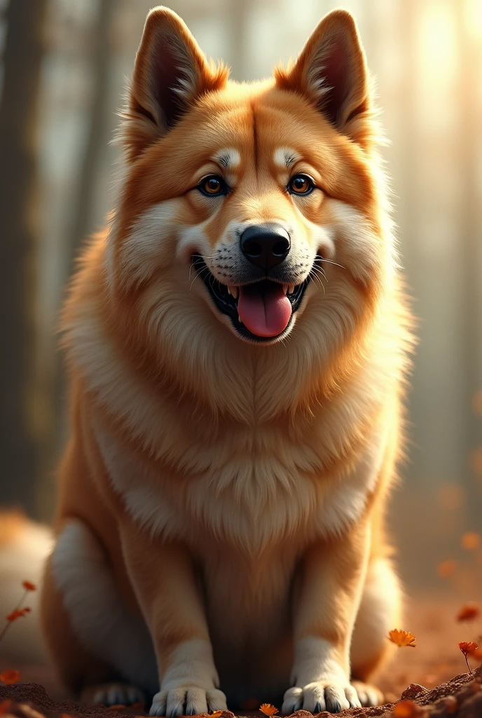 A dog