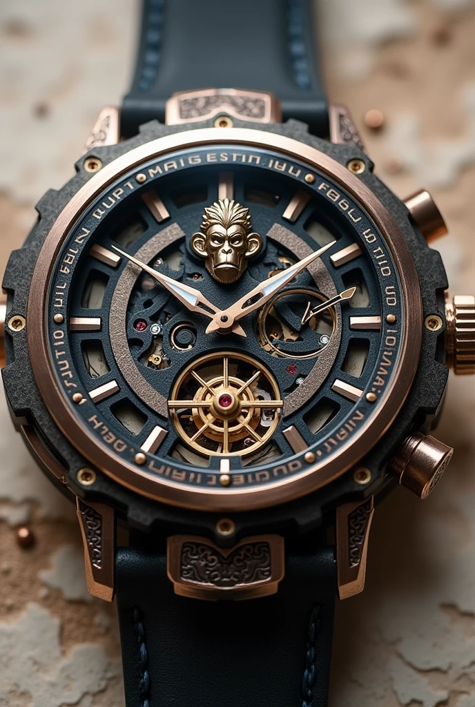 Wukong watch dial mechanical hollow watch