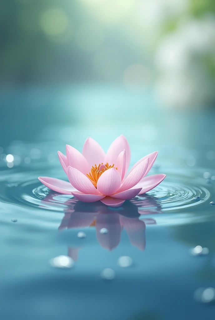 One Plumaria on the water