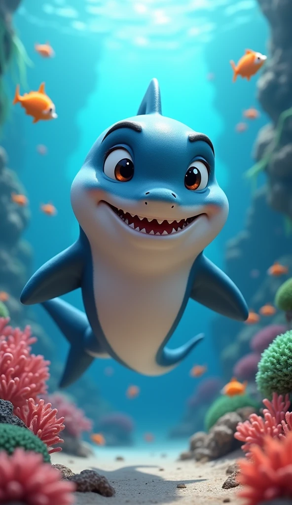 shark,Disney style