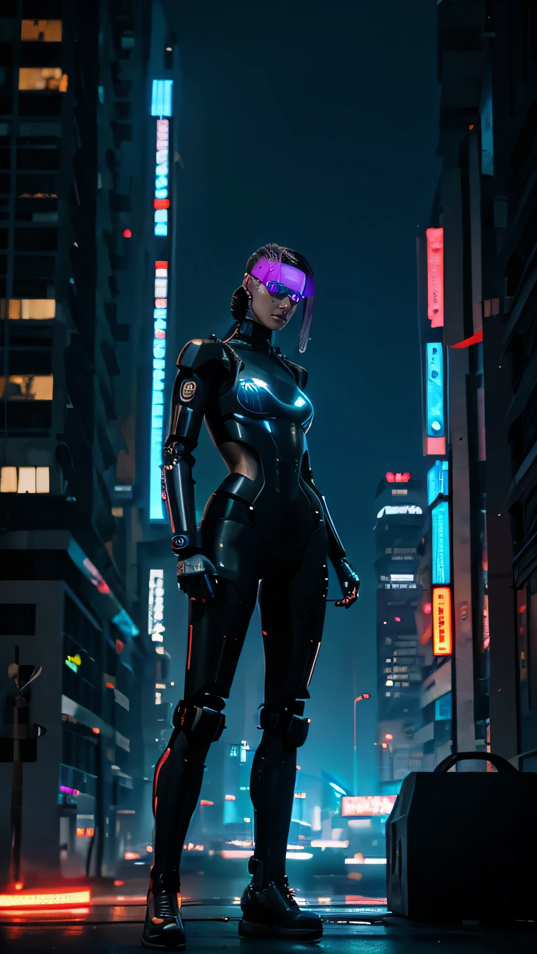 score_9, score_8_up, score_7_up, (cinematic lighting)(photography),cyberpunk woman, long hair , slender, sports top, halter top, extremely narrow waist, <lora:Grunge_Style_Pony:1> cyberpunk ambient, cyberpunk city, cyberpunk street, outdoors, decadent street, night time, cyberpunk alley, darkness, neon lights, japanese signs, futuristic city, close up, <lora:envyStarlightCyber_v10:0.8> <lora:CyberpunkMJXL:0.8> <lora:Neon_Cyberpunk_SDXL_-_Cyberspace:0.8> mad-cyberspace, cyberpunk, scifi, 1980s, retro <lora:Neon_Cyberpunk_SDXL:0.8> cyberbody, neonbody, lightstreak, holodrift, cablelink <lora:Neon_Cyberpunk_SDXL_Cyberware:0.8> cyberarm, cyberlegs, headovelay, headwear, cyberpunk <lora:ral-glydch:0.8> ral-glydch <lora:ral-vbrntacyl-sdxl:0.8> ral-vbrntacyl, vivid colors, iridiscent gradient color, <lora:Aether_Glitch_v1_LoRA:0.8> vhs glitch <lora:VHSfootage:0.8> VHSfootage, dirty lens,