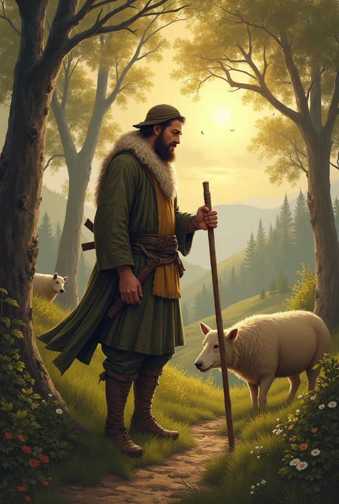 The story of the lying shepherd It is said that once upon a time there was a shepherd who lived in a village whose inhabitants were characterized by generosity, honesty, trustworthiness, and love of helping others, but the shepherd did not have these noble morals, but was rather deceitful and loved to cause problems for fun, and one day early in the morning while sitting in the pasture and feeling bored, an idea came to him, so he shouted at the top of his voice, help me, the wolf is eating my sheep, and he kept repeating until everyone in the village woke up and came to help him, and when they arrived at the pasture, the shepherd was sitting among his sheep, laughing and saying to them, I have deceived you. The villagers denounced his action and told him that deceiving and frightening people is neither funny nor entertaining. The shepherd did not pay attention to what the villagers said, and repeated his action for the next two days, until the people got tired of his action and decided not to respond to him again. On the fourth day, while the shepherd was sitting in the pasture, a wolf pounced on his sheep and began slaughtering them one by one. The shepherd shouted for help from the villagers, but to no avail. He had deceived them three times, and they would not believe him today when the wolf came. .