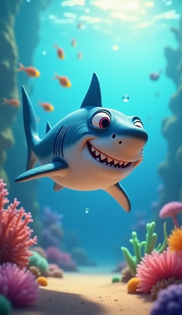 shark，Disney style