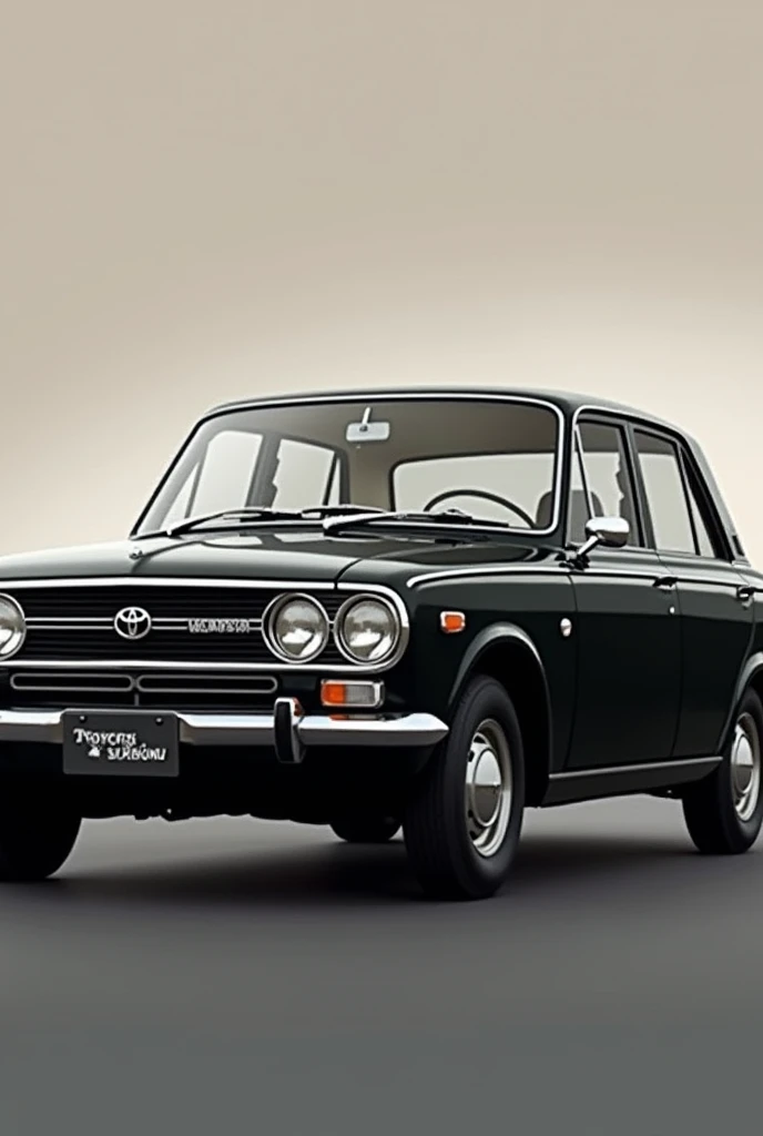 A 1920 x 1080 image of a black Toyota Corona 2000