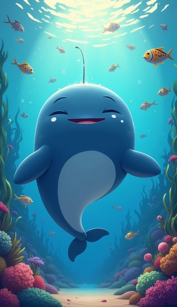 Big whale,Disney style