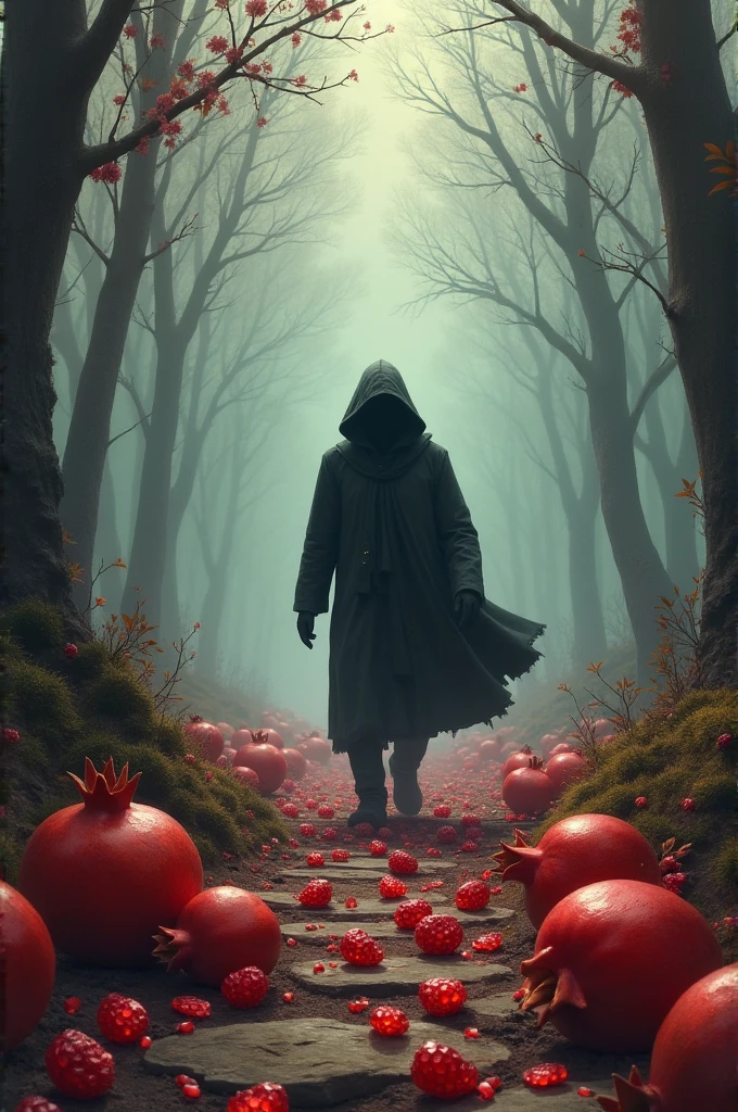 Pomegranate dangerous walking