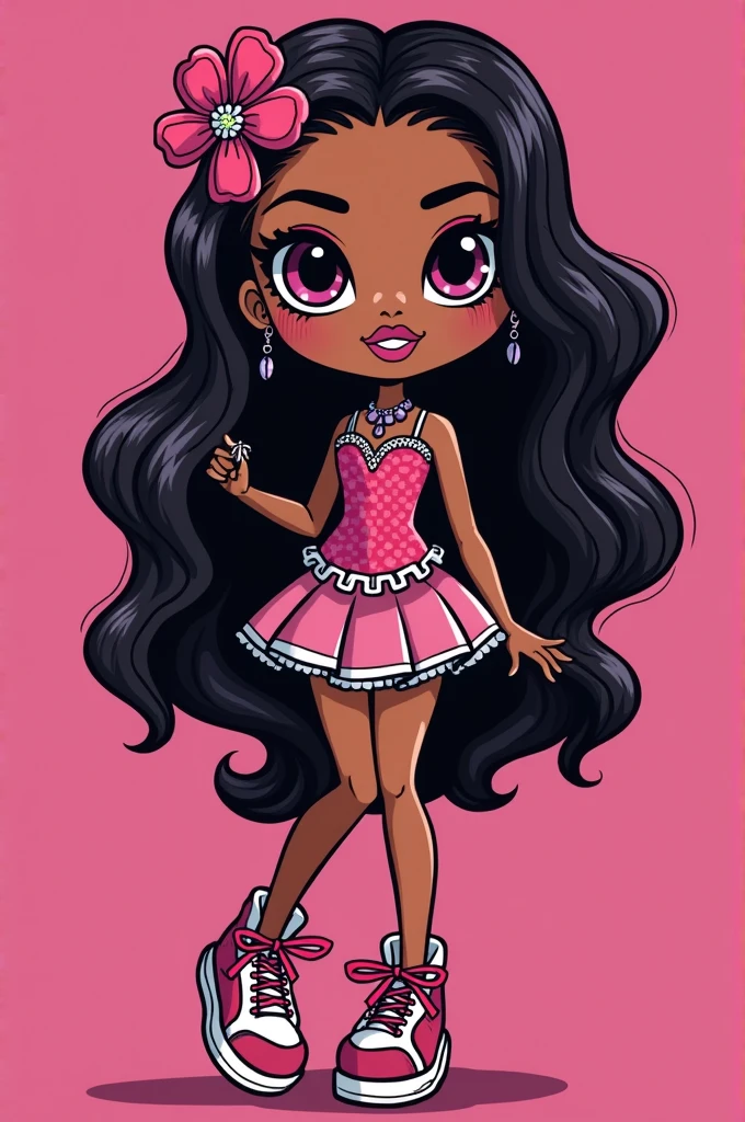 kuromi in bratz doll style