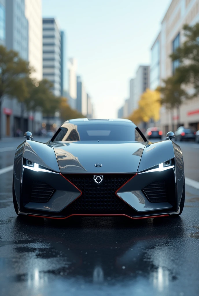 Creating a car of the future, unlike any car today, named TMT, car with unusual design
