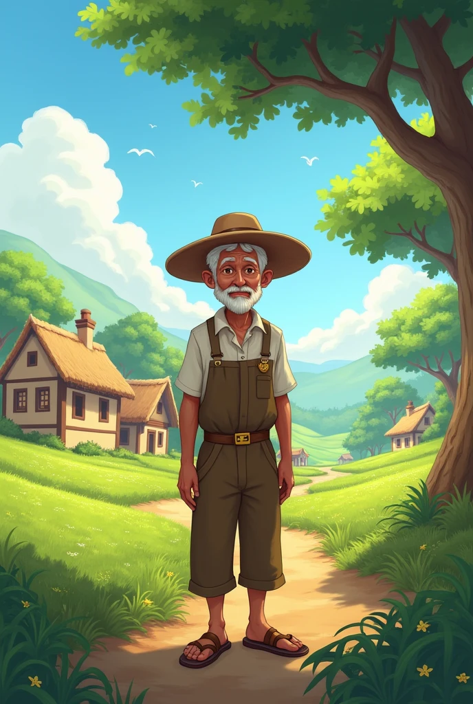 Once upon a time, there lived a farmer named Ramu in a small village
