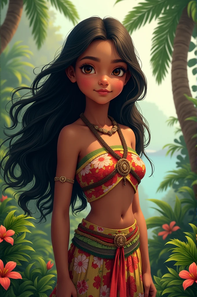 Western Polynesian girl