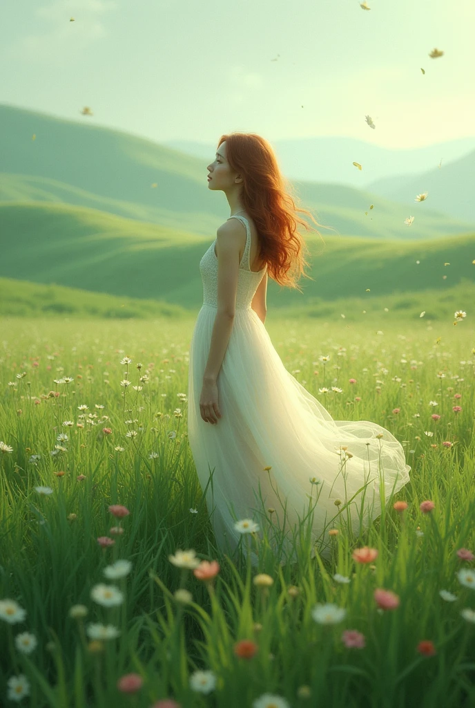 Girl in the field