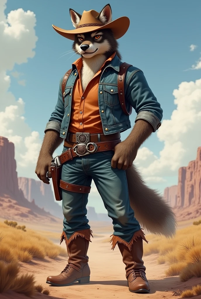 Furry cowboy 