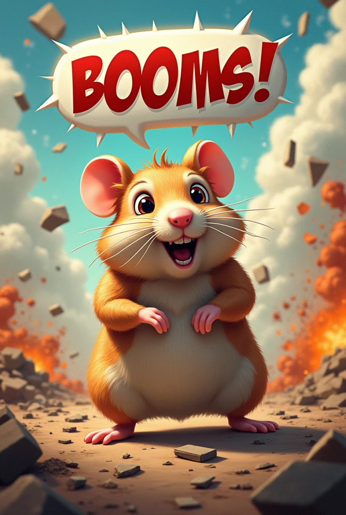 Contest Rules:
🟠 Your image must be related to BOOMS.
🟠 Make fun of the unfulfilled promises of the "project with the Rodent" 🐹.
I have pics of to also can I upload here