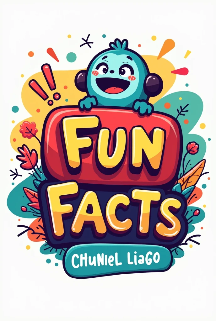 Generate a youtube logo for fun facts channel