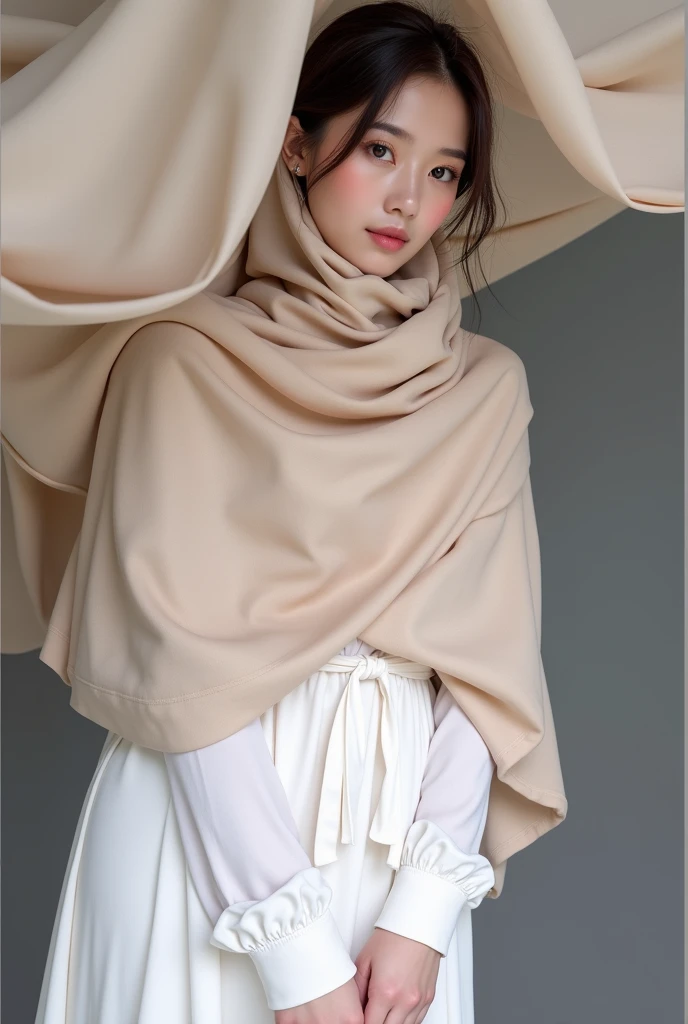 Jilbab, hijab, white skin