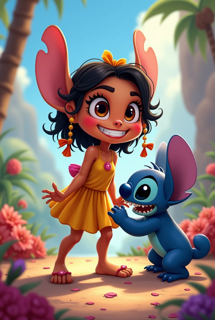 Mariz with stitch