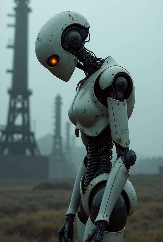 a sad robot 