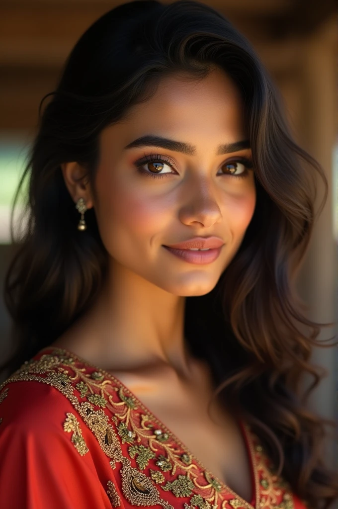 Beautyful Indian girl in blouse