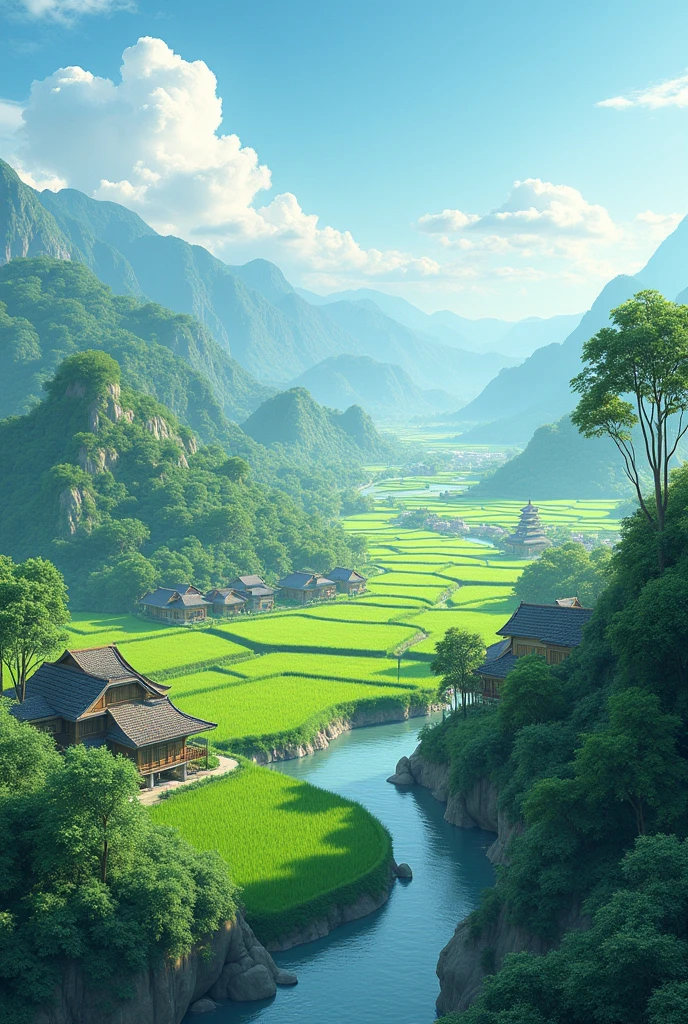  peaceful Vietnamese countryside scenery