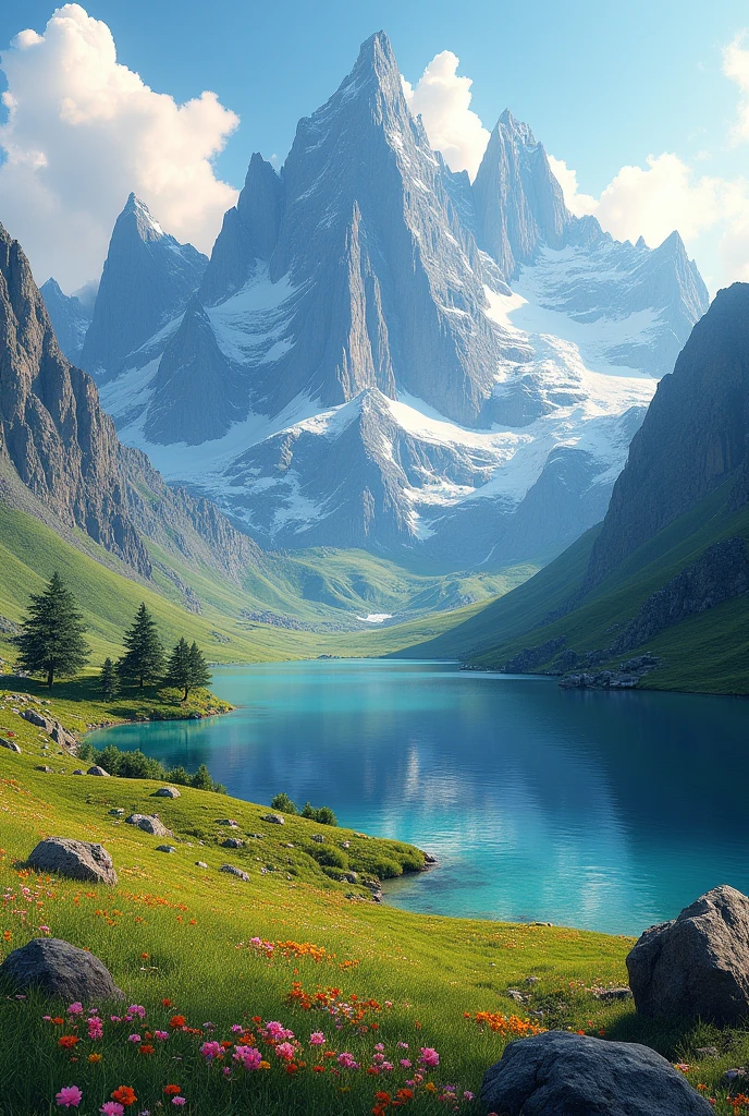 A majestic landscape