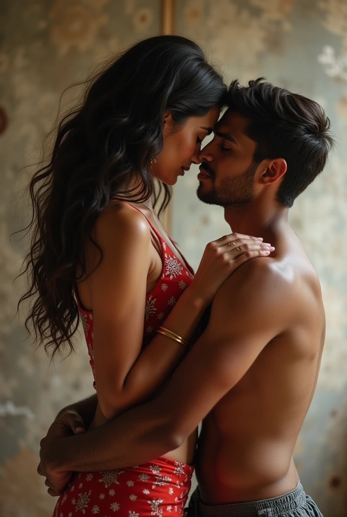 A Russian girl fuck with Indian boy