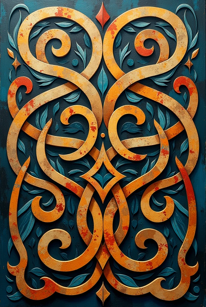 Create Unique okir from mindanao, philippibes