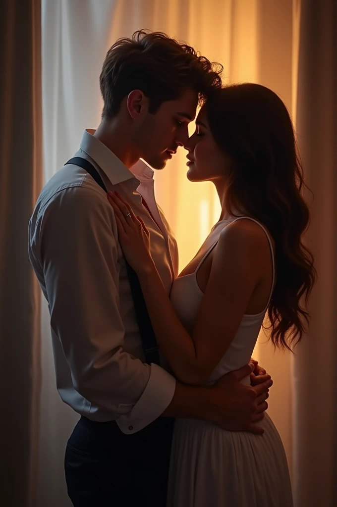 Kiss boy and girl sexy