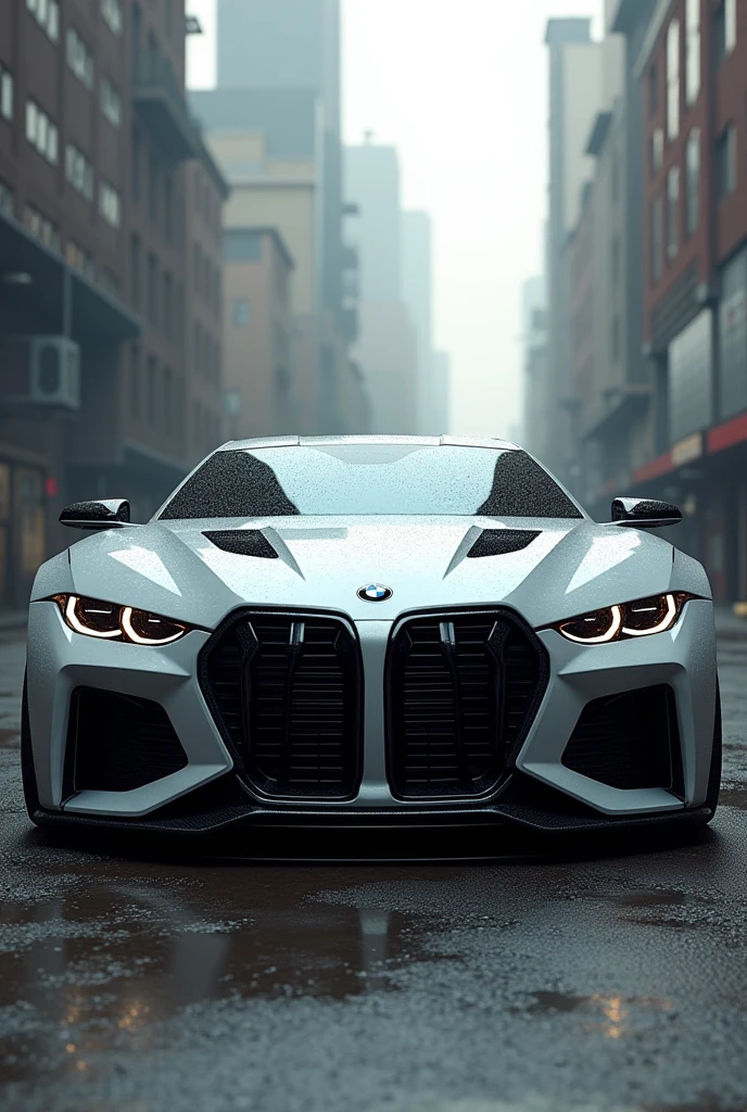 Bmw car with sayber truck combination