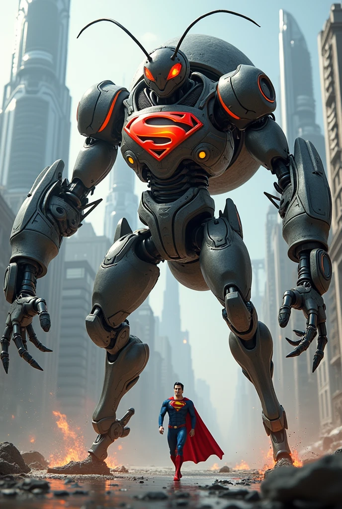 Rad ant caybrog stendin weapons rad glossy vs Superman 
