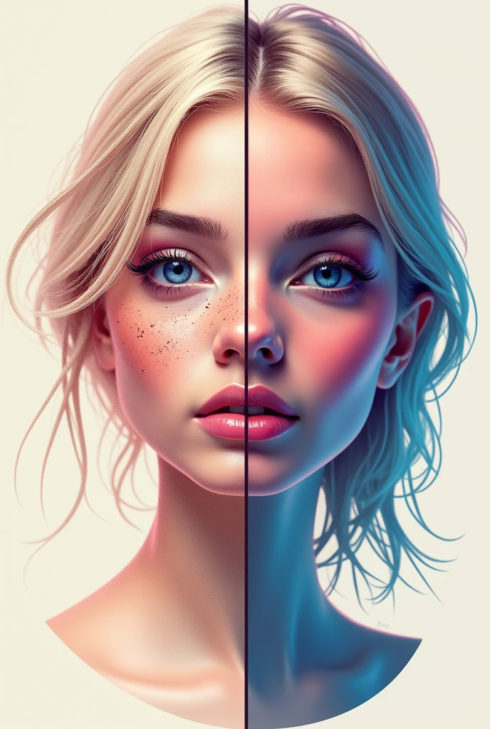 "Create a visually striking portfolio thumbnail that clearly demonstrates vector tracing skills in Adobe Illustrator. The design should be split into two distinct sections:
Before (Raster Image): On the left side, showcase a raster image with visible pixelation or blurriness to emphasize the need for vectorization. The image could be a logo, icon, or any simple graphic that is commonly vectorized.
After (Vector Image): On the right side, display the same image but fully vectorized with smooth, crisp lines and vibrant colors, highlighting the precision and quality of the vector work. The vector image should be in a clean and scalable format, showing how the vectorization process enhances the image.
Overall Design: Use a clean, modern design with a neutral background that doesn't distract from the images. Include a subtle dividing line between the 'Before' and 'After' sections to emphasize the transformation. Add text that clearly states 'Raster to Vector Conversion' or 'Vector Tracing Expert' in a professional font, positioned in a way that it doesn't overshadow the images.