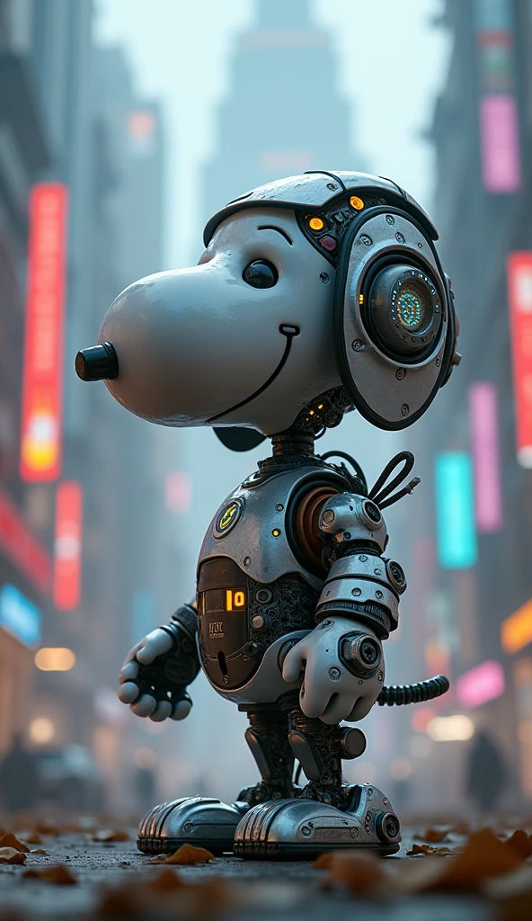 (ultra detailed), Snoopy、robot
