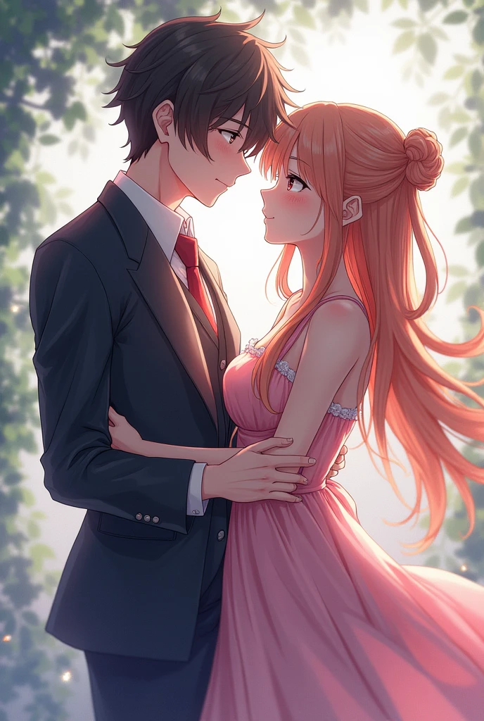 anime boy puttint penis and erect into beautiful anime girl