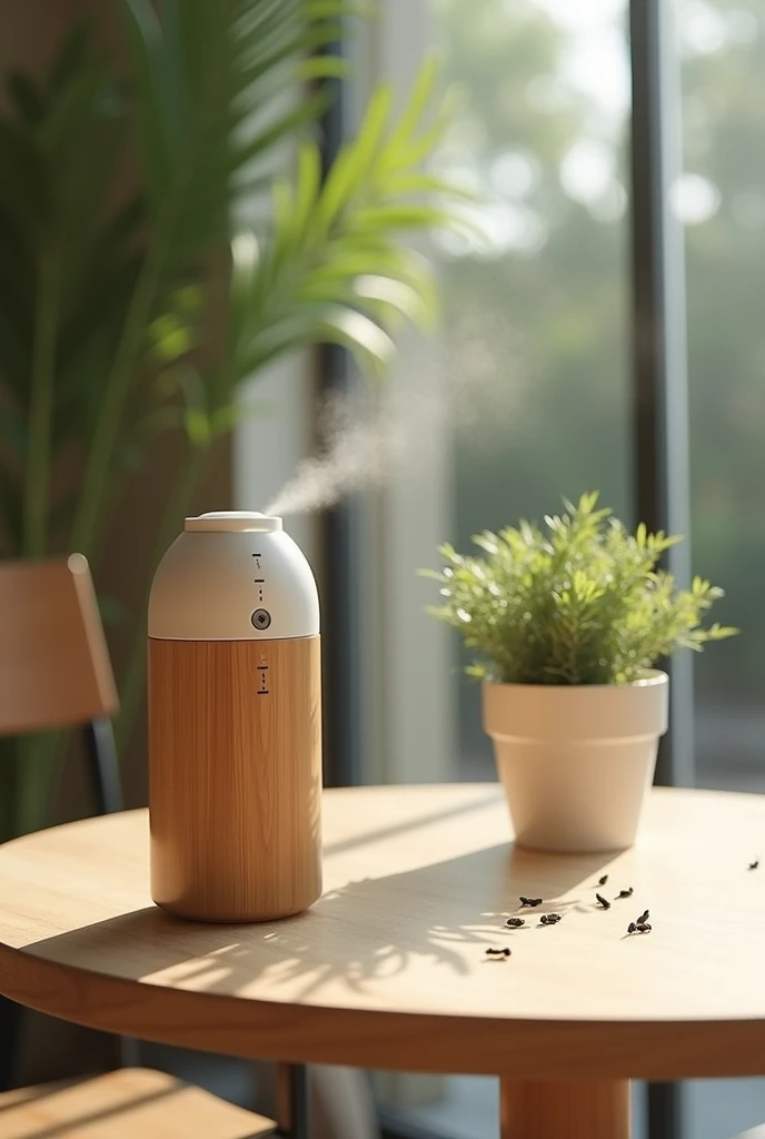 Tabletop herbal fly repellent sprayer
