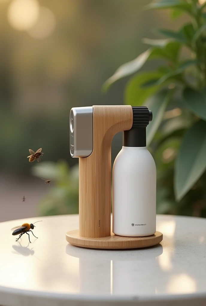 Tabletop herbal fly repellent sprayer