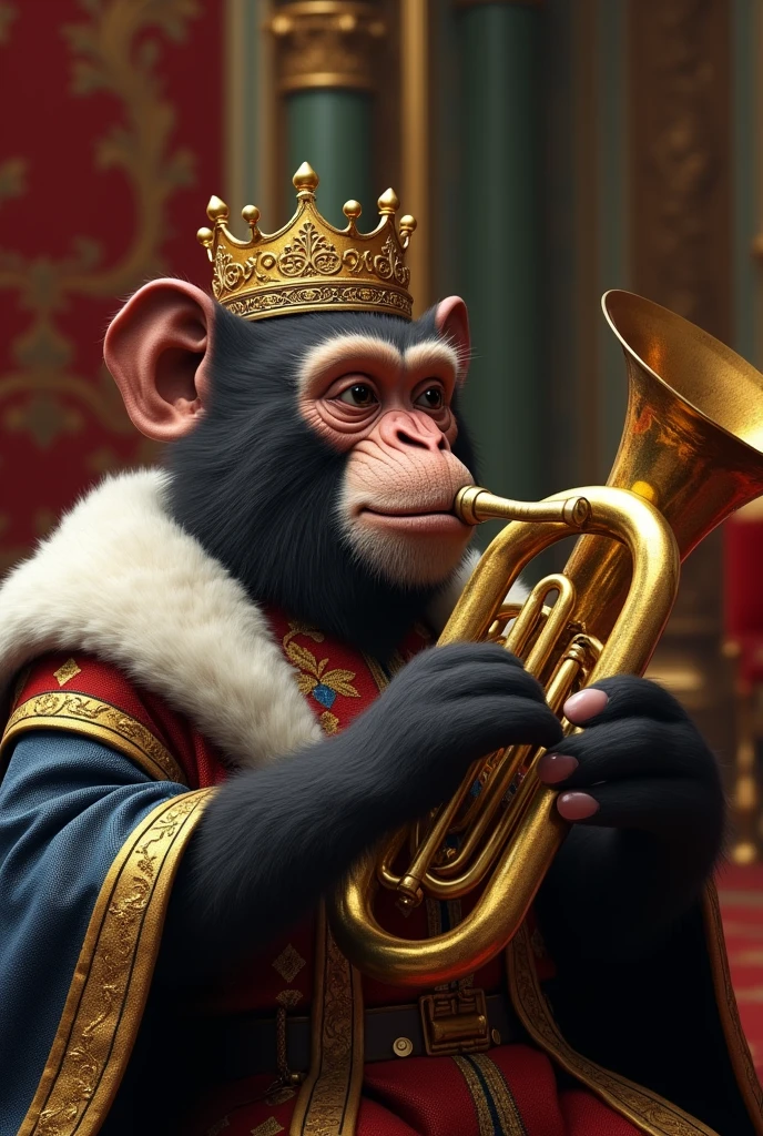 King Mono playing the euphonium
