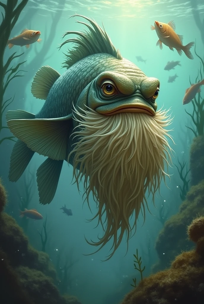 Bearded fish 