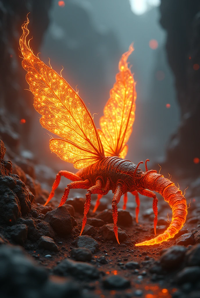 Fire Butterfly Scorpion