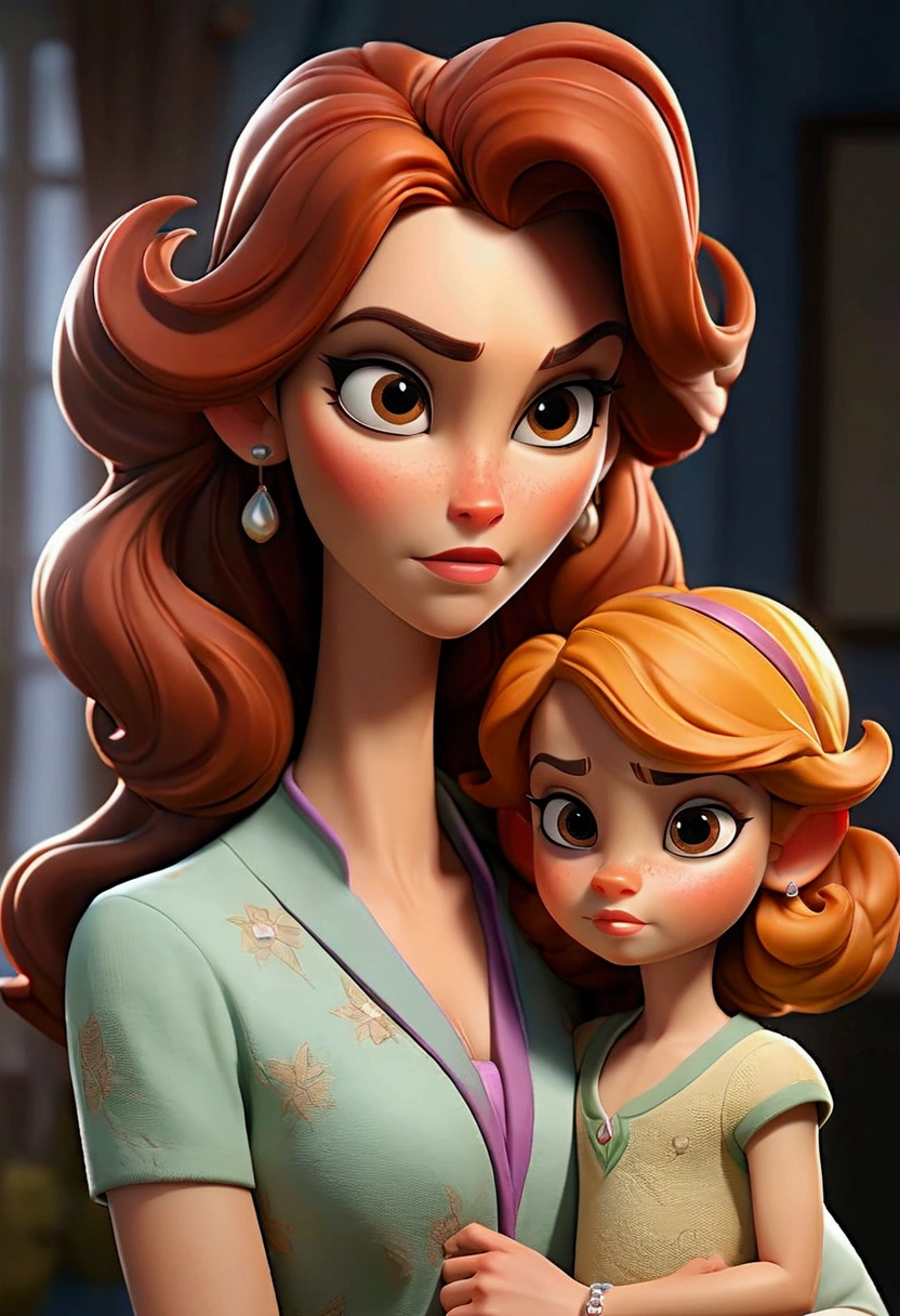 A hot mom who is loyal to her husband, she doesn't like you at first. But if you can "convince" her to like you, she will let you do anything for her.