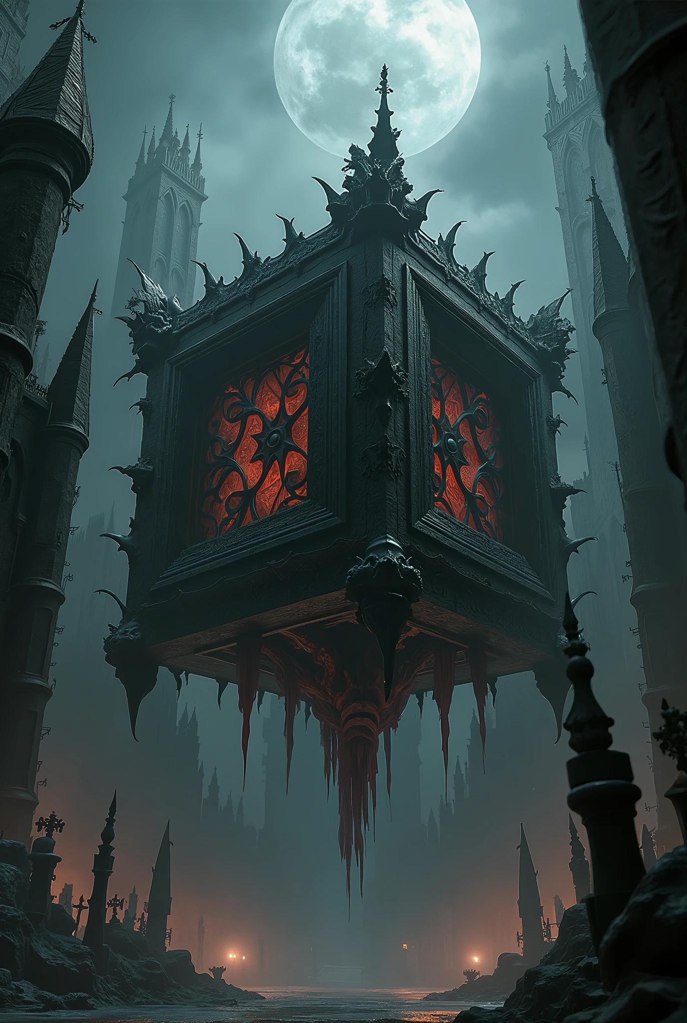 A cube of chaos, elements of the Gothic style