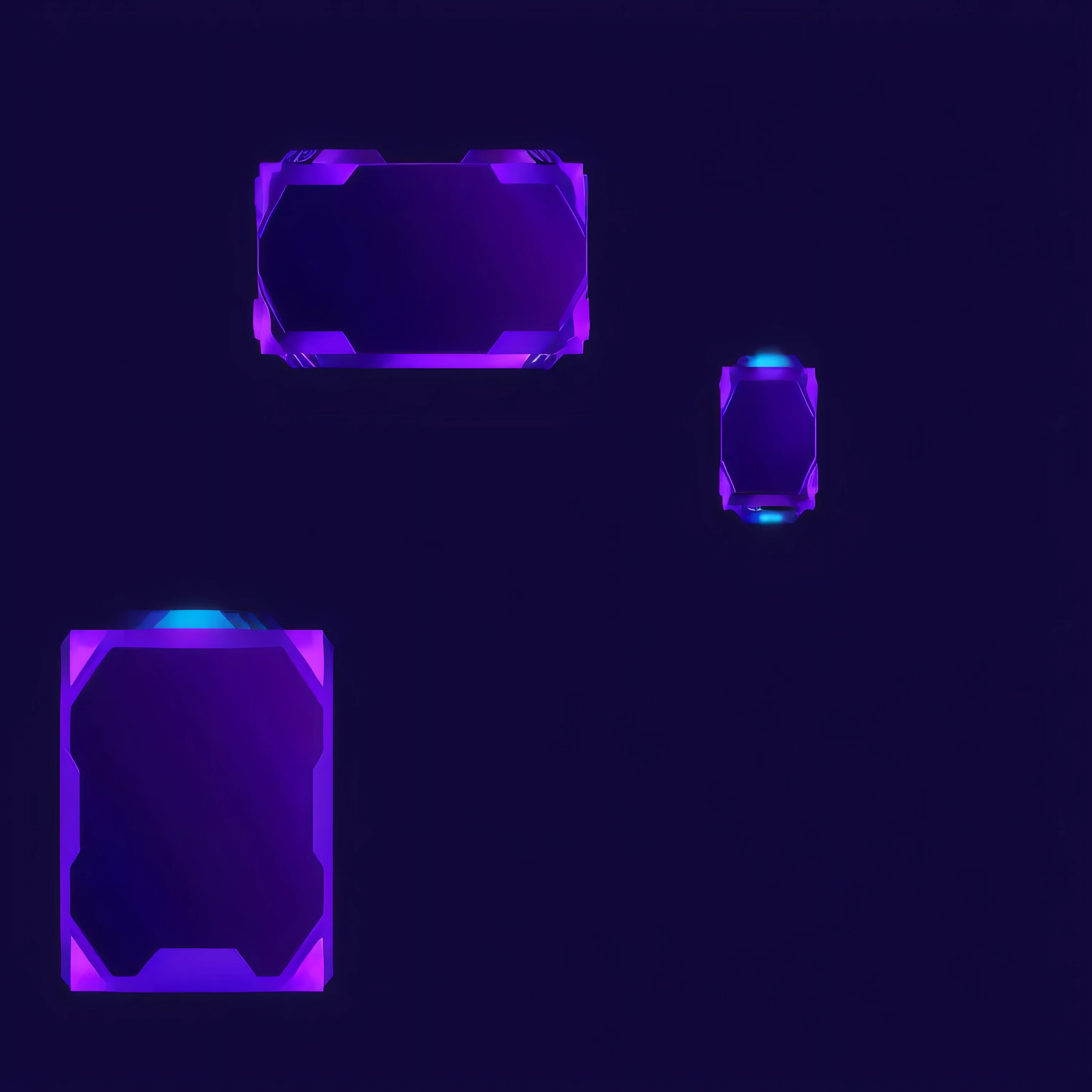 purple and blue squares with a black background, game overlay, in simple background, background is purple, videogame background, on simple background, game background, game texture, purple and cyan lighting, purple and blue neon, purple and blue neons, video game texture, purplish space in background, simple background, mobile game background