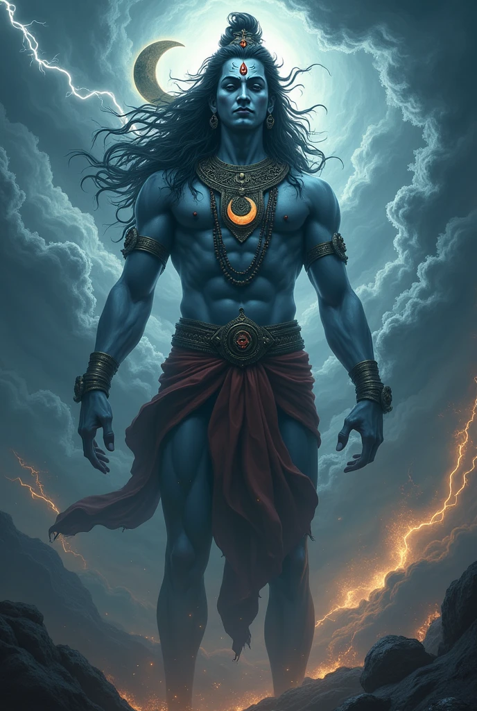 Lord Shiva 4k image create Dangerous