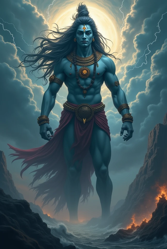 Lord Shiva 4k image create dangerous