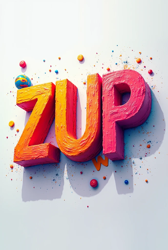 Printed with the word zup