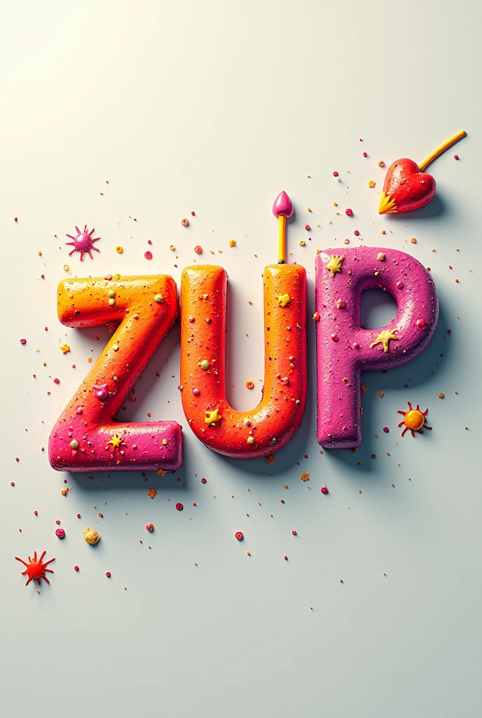Printed with the word zup