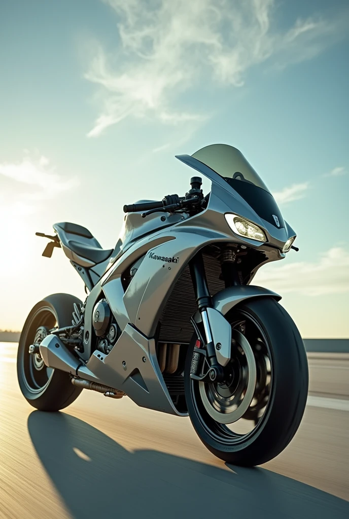 Kawasaki H2R bike + jf16 jet transform