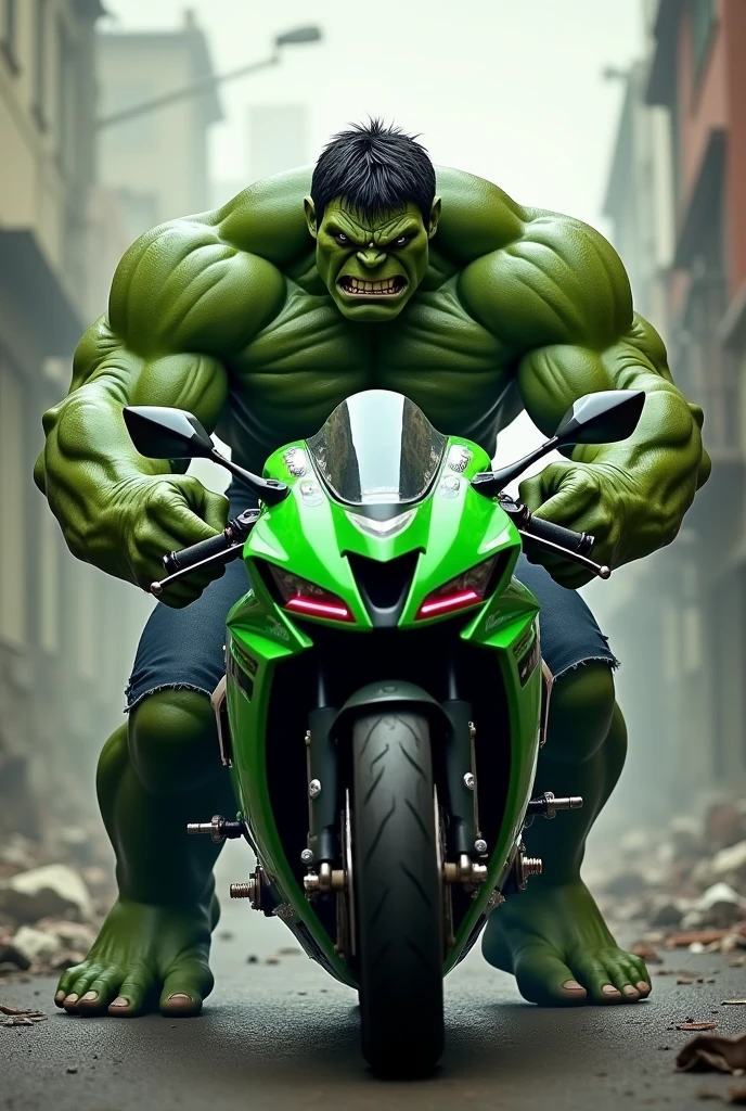 Hulk drive Kawasaki h2r 