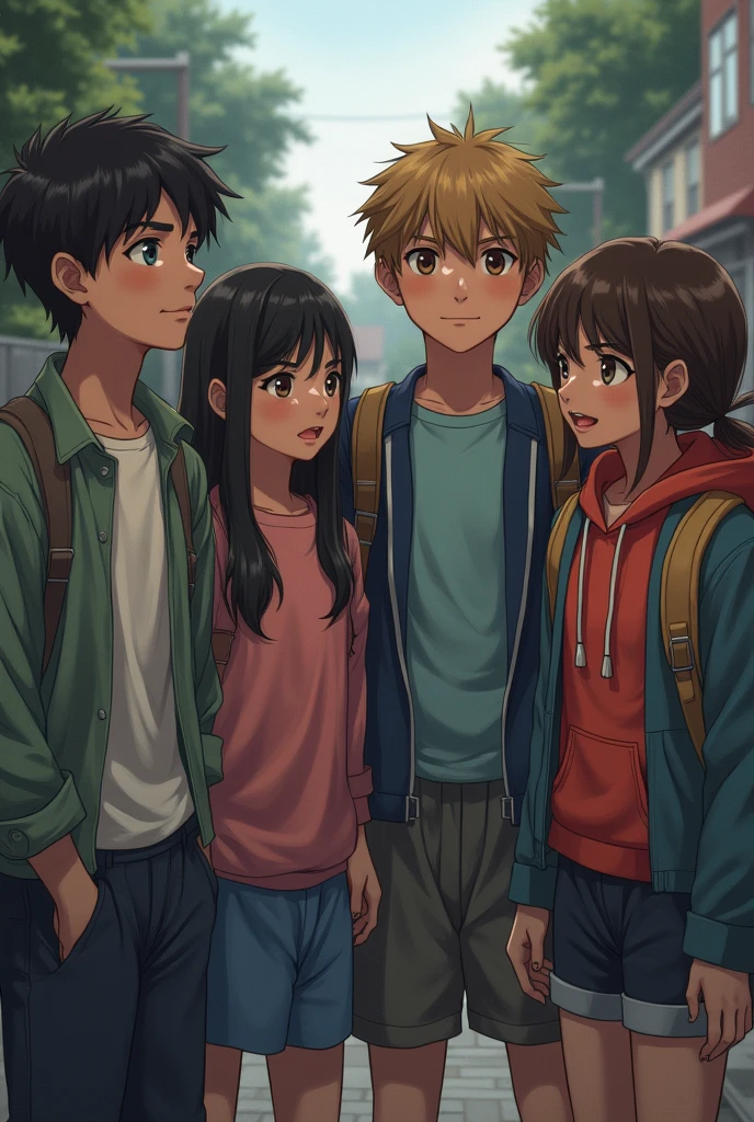 "Four childhood friends have always shared everything, but after a heated argument, two of them start to drift away, prioritizing their own needs over the group's. The once inseparable bond begins to unravel as selfishness takes root in the hearts of these two friends, creating a rift that threatens to tear their friendship apart."