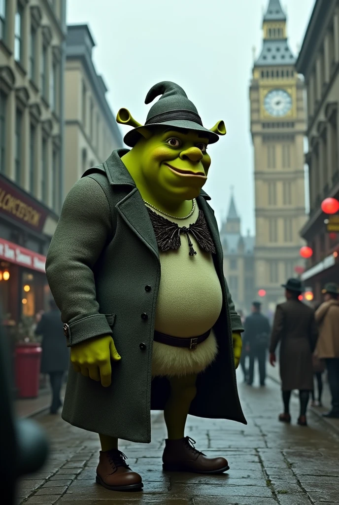 Shrek in Sherlock Holmes